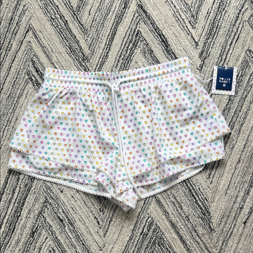 Roller Rabbit x Target Disco Hearts Women’s Shorts Size Medium